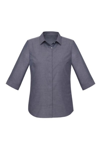 Picture of Biz Corporates Ladies Charlie 3/4 Sleeve Shirt